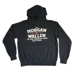 Morgan Wallen I'm The Problem North America Tour 2025 Hoodie Size Large